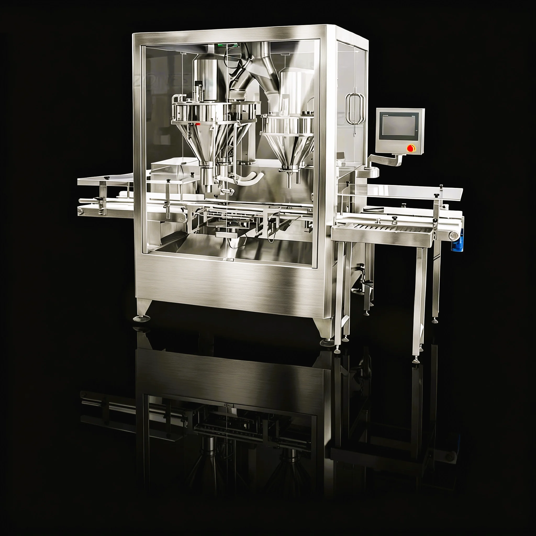 Automatic cosmetics packaging line machinery
